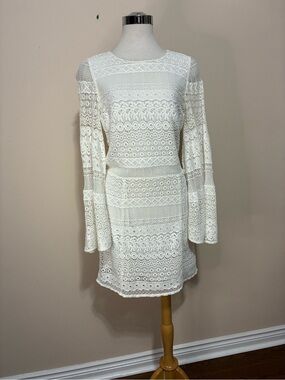 Rebecca Minkoff "Grin" Eyelet Lace Dress